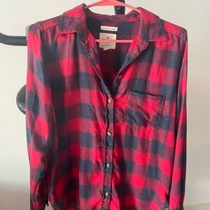 Brand new! American Eagle oversized flannel shirt VERY SOFT